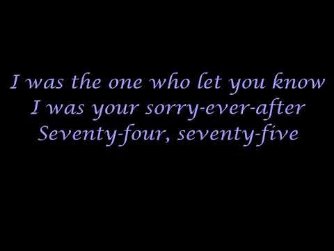 '74 '75~The Connells~Lyrics