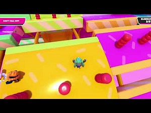 Fall Guys Ranked Match Gameplay | Intense Competitive Wins! 🏆