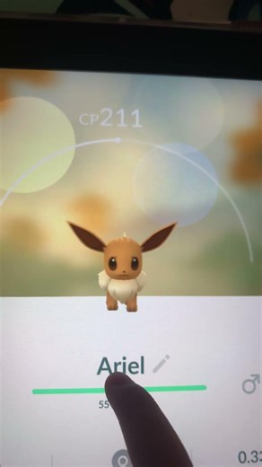 My dream is here... but why eevee sounds like this?