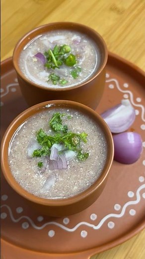 Ragi java / Ragi Ambali / Finger Millet java 🌿Healthy Summer Special Drink #shortsvideo