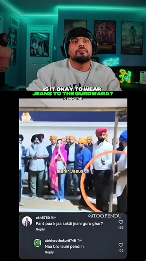 should jeans be banned? #punjabimemes #punjab #sikhi #sangtar #kick | punjabi