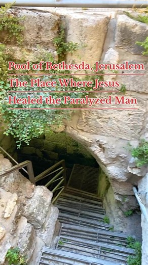 The Pool of Bethesda, Jerusalem. The Place Where Jesus Healed the Paralyzed Man… | Ancient City of Jerusalem