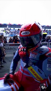 830K views · 10K reactions | It took him two saves and even a bit of frustration  Marc Marquez takes his first pole position with Gresini Racing!  #SpanishGP  | MotoGP | Facebook