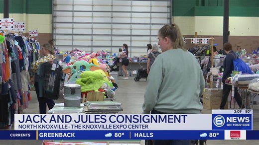 Jack and Jules consignment at the Knoxville Expo Center
