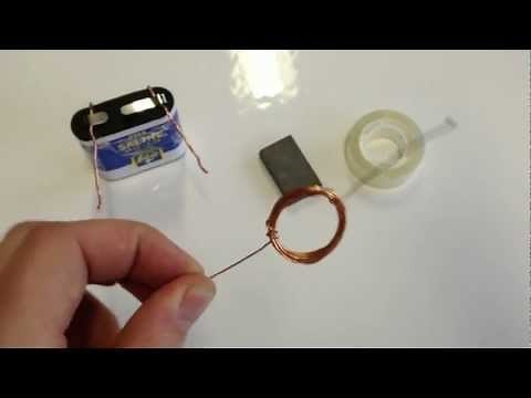 Fabriquer un moteur électrique simple