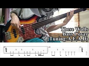 Dream Theater - These Walls (Bass Cover + Tab)