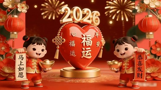 2026新年春节喜庆庆典音乐汇