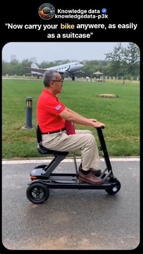 Carry your BIKE anywhere like a suitcase #bike #gadgets #innovation