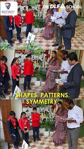 GEOMETRANG | Geometric Rangoli Competition | The DLF School, Ridge Valley