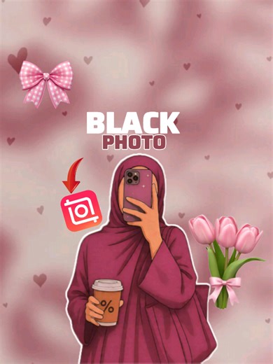 Black Photo Editing Techniques in InShot