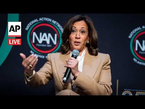 LIVE: Kamala Harris speaks about the stakes of the 2026 election