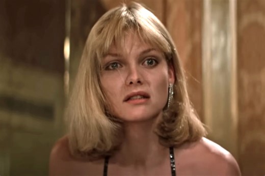 Michelle Pfeiffer landed 'Scarface' role after cutting Al Pacino during audition