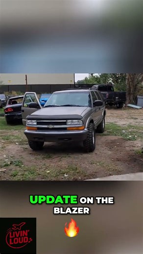 Blazer's New Look: Aggressive Stance & Rhino Lining! #shorts