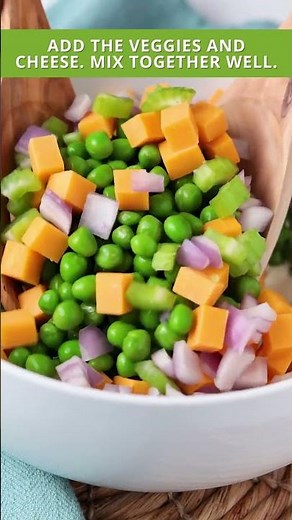 Old Fashioned English Pea Salad