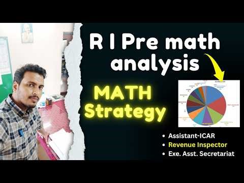 Math RI Prelims analysis and Strategy for RI exam | MATH | RI
