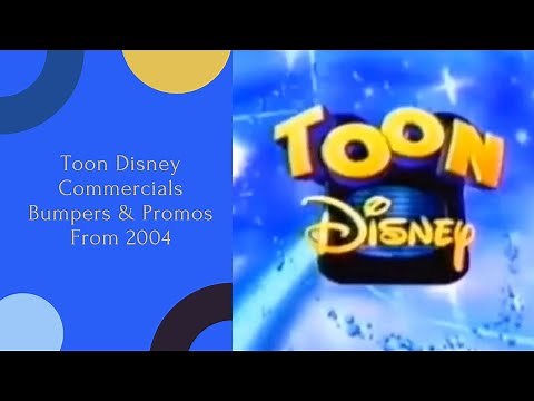 Toon Disney Commercials Bumpers & Promos (2004)