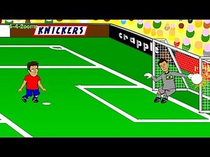 🇧🇷BRAZIL PENALTY SHOOTOUT Brazil vs Chile 1-1🇨🇱 Highlights 28.6.2014 (World Cup Cartoon)