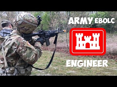 Army EBOLC Engineer Basic Officer Leadership Course-Phase 2 Combat Engineering-Demo, Bridging, OPORD