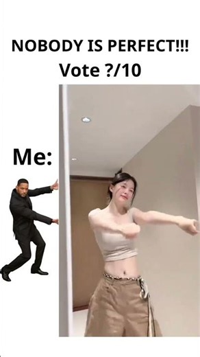 Nobody is perfect tiktok dance!!!