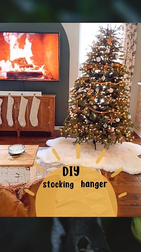 275K views · 98 reactions | Check my stories today for 4 other unique Christmas decorating ideas! ✨ Also— we only put candy/small items in our stockings. If you’re doing something heavier like toys, you’ll want to secure the stocking hanger to your piece of furniture so it doesn’t fall! | Morgan • Olive Branch Cottage | Facebook
