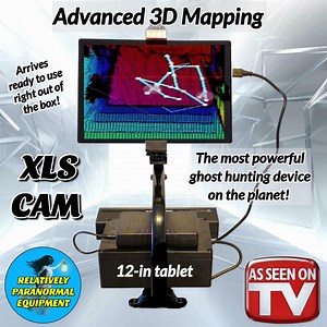 XLS Camera , Advanced 3D Mapping for Ghost Hunting, Includes Everything: 12" Tablet, Video/audio Recorder, Video Tutorial, Paranormal - Etsy