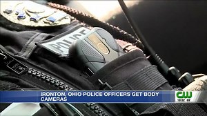 Ironton Police officers equipped with body cameras