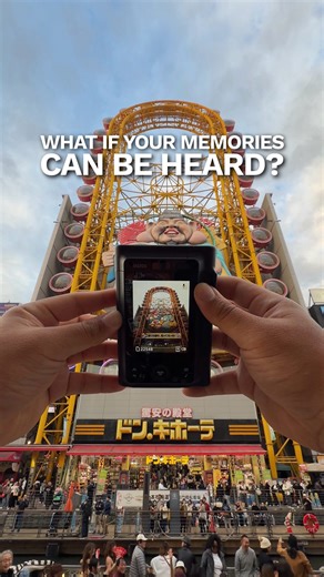 What if your memories could be heard? I brought the new Instax mini LiPlay around Osaka to test its three best features and honestly it made the whole trip feel memorable all over again. 📸 It works as both a camera and a printer, so you can shoot on the spot or print straight from your phone. 🤳 It’s the first Instax with a real selfie camera, perfect for travel moments when you don’t want to guess your shot. 🔊 It can record sound and print it as a QR code. I captured so many iconic sounds and