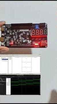 Demo 01: FPGA Explorer Lite-1k #demo #fpga #vhdl #IngenieriaElectronica #SistemasDigitales #hardware
