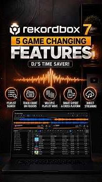 Rekordbox 7 🔥 5 Game-Changing Features Every DJ Must Know! 🎧