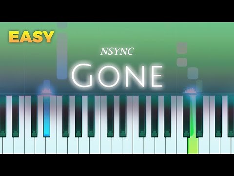 NSYNC - Gone - EASY Piano TUTORIAL by Piano Fun Play