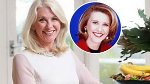 Tracey Spicer shows off news reading jackets