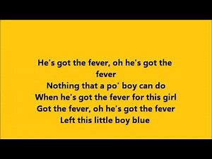 Bruce Springsteen - The Fever with Lyrics