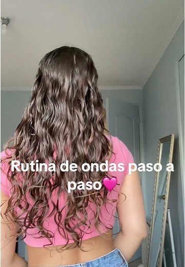 Rutina de ondas paso a paso🩷
