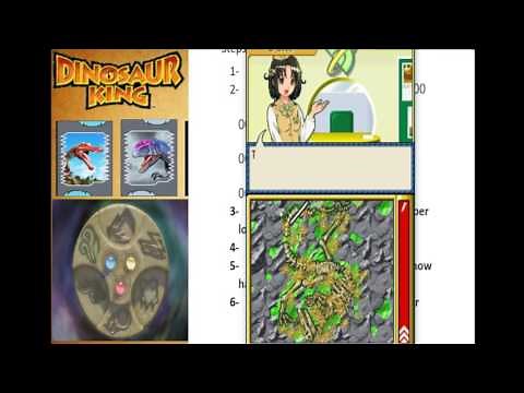 Dinosaur King DS How to get any dinosaur with codes