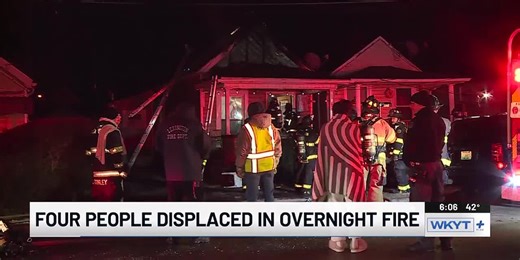 Crews respond to overnight house fire