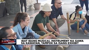 Iba't ibang musical instrument na gawa sa kawayan, tampok sa isang exhibit | Regional News Group - RNG Luzon