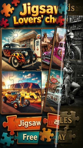 The Coolest Jigsaw Puzzles Game!🤗👏