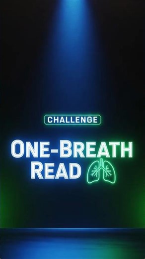 One-Breath Challenge 🫁🔥 | Only 1% Can Do This!