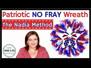 AMAZING NO FRAYING RUFFLE WREATH | DOLLAR TREE ZERO FRAY DECO MESH TUTORIAL | The Nadia Method
