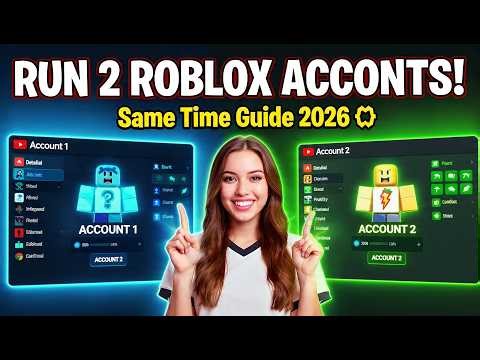 How To Run Multiple Roblox Accounts At The Same Time