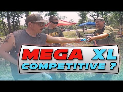 Competitive MEGA XL only? Are Nerf Mega XL's a competitive ammo? #nerf #xshot #nerfwar