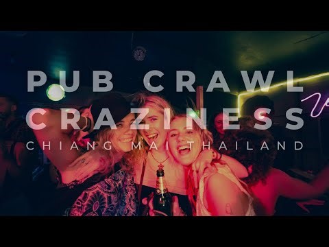 Ultimate Chiang Mai Pub Crawl at Mad Monkey Hostel | Must-See Nightlife Experience #jointhemadness