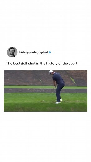 History Photographed | The most memorable Masters practice round for Jon Rahm as he produced a magnificent shot that skimmed off the water slowly rolling its way... | Instagram