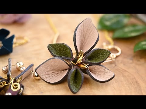 DIY Stylish Leather Necklace Quick and Easy / Jewellery Making