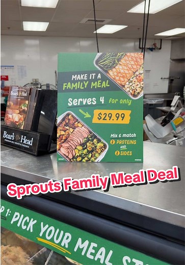 Sprouts $30 Family Meal Deal: Jamaican Jerk Salmon & Sides