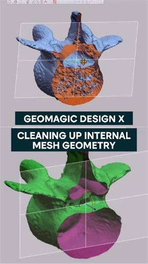 @3dwonders.shop on Instagram: "The new Shrink Wrap tool in Geomagic Design X instantly ignores internal clutter and creates a perfect, lightweight external shell. Simple, fast, and watertight. Learn more: https://3dwonders.com/products/geomagic-design-x-reverse-engineering 📞 1-888-608-9088 📧 hello@3dwonders.com #GeomagicDesignX #ReverseEngineering #InternalMesh #3DScanning #MeshCleanup #EngineeringHacks #3DModeling #ScanToCAD #3DWonders #WorkflowOptimization"