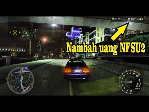 Nambah uang dengan cheat engine game NFSU2