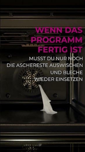 Constructa Backofen Selbstreinigung