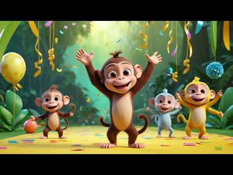 Little Monkey Clap 🐵👏 | Kids Nursery Rhyme | Jungle Dance Song for Toddlers & Preschool