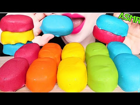 RAINBOW CHOCOLATE ICE CREAM MUKBANG 레인보우 초콜릿 아이스크림 먹방 JANE ASMR 제인